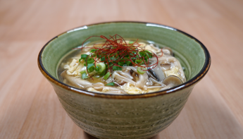 すっぽんの卵とじ丼